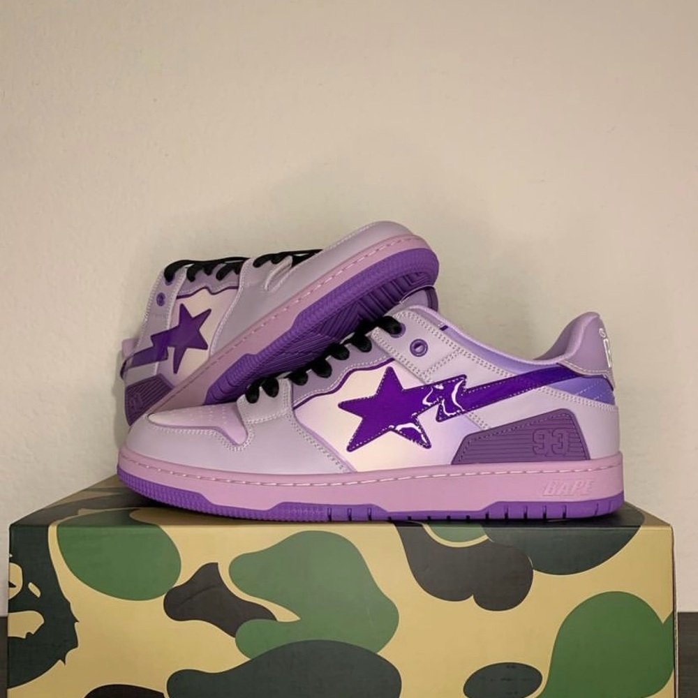 Bape Purple SK8 STA